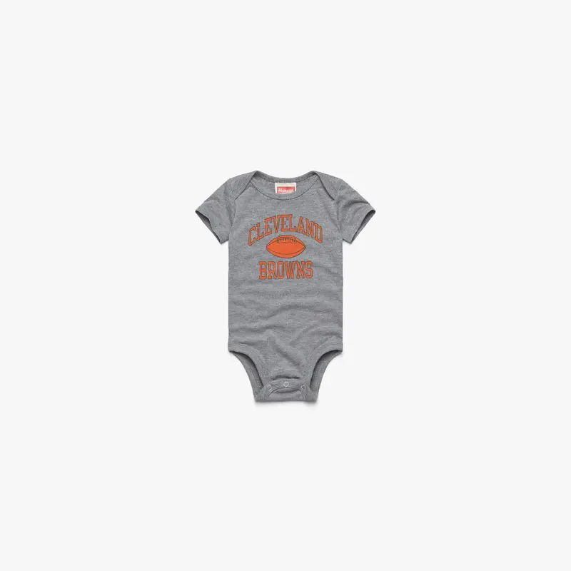 Cleveland Browns Gridiron Baby One Piece