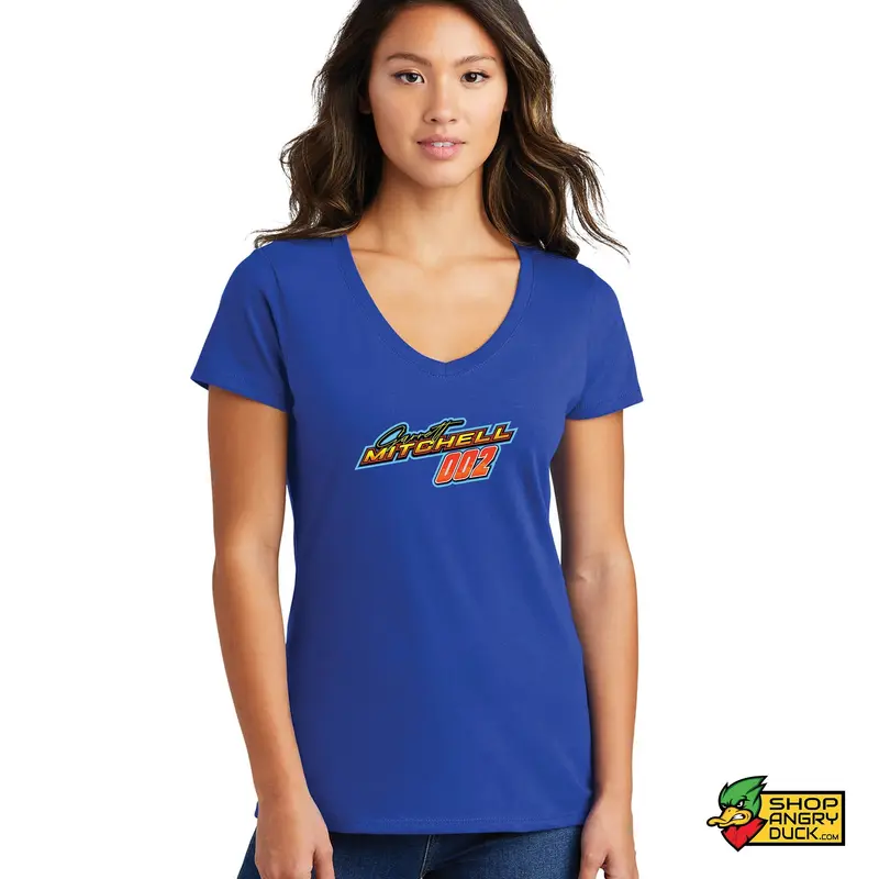 Garrett Mitchell 2025 Ladies V-Neck T-Shirt