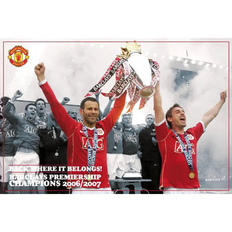 Manchester United "Captains' Celebration" 2006/2007 - GB