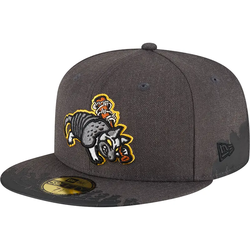 Round Rock Express New Era Armadillo's 5 Year Anniversary Zombie Horde Custom 5950