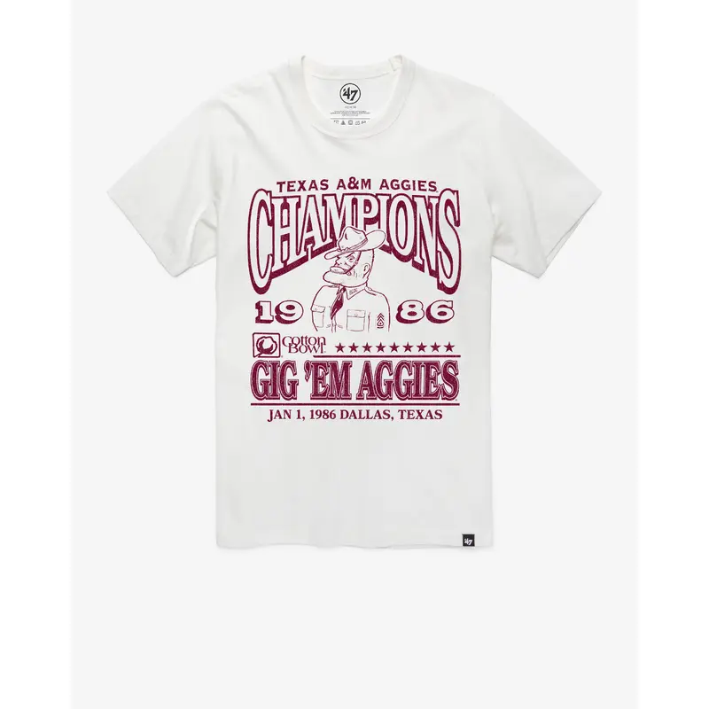 TEXAS A&M AGGIES MONOCHROME '47 FRANKLIN TEE