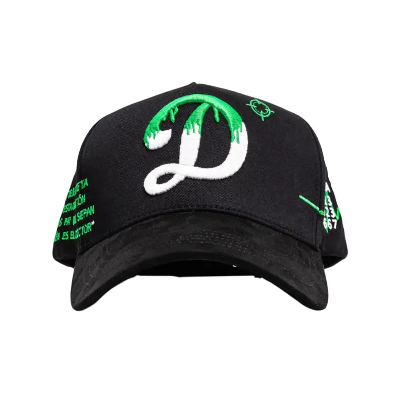 GALLO FINO X MARCA REGISTRADA  DOCTOR COLLAB BLACK SNAPBACK HAT GFDOCTOR BLK