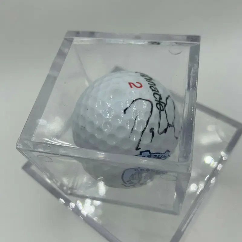 DAVIS LOVE III Signed Autographed Golf Ball PGA With JSA COA