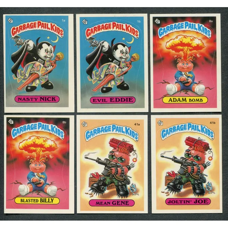 1985 Topps Garbage Pail Kids Complete Series 1 Set (Base Set) NM NM/MT