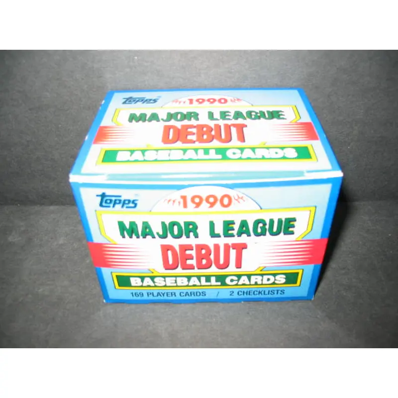 1990 Topps Baseball Major League Debut Factory Set