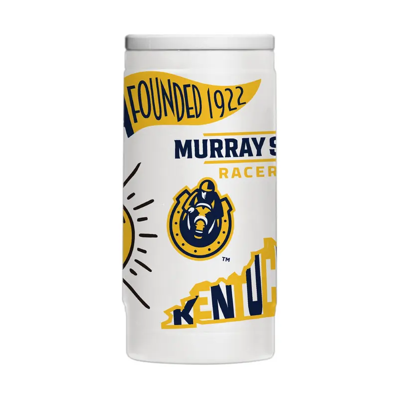 Murray State 12oz Native Powdercoat SlimCan Coolie