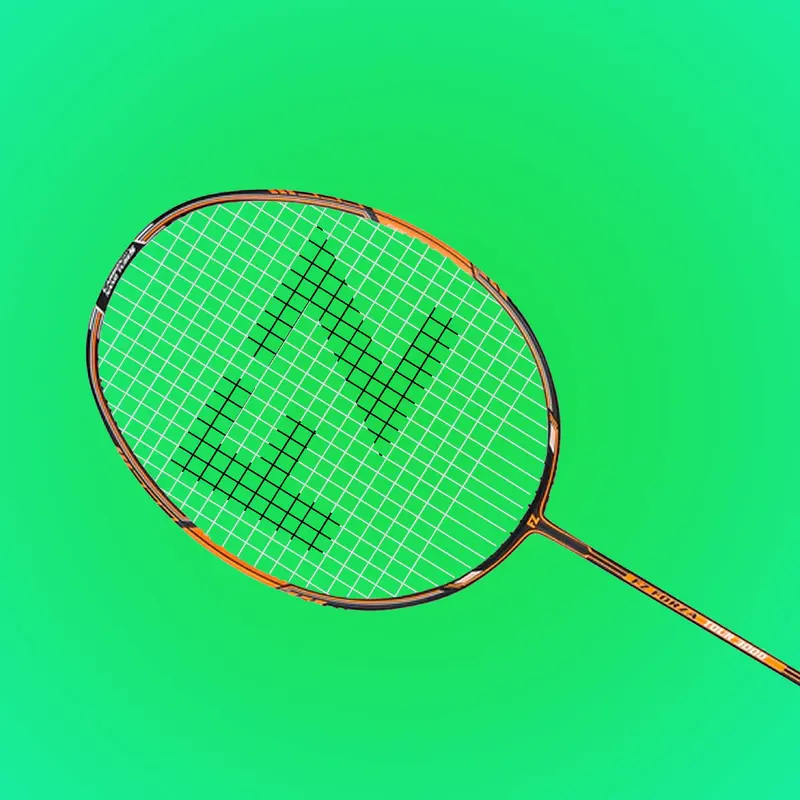 Tour 3000 Strung Badminton Racket (Orange) - 3U/G5 Fz Forza | Kibi Sports