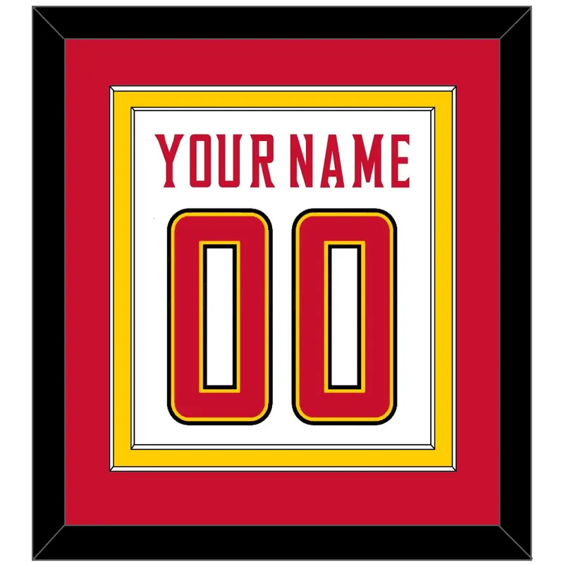 Maryland Basketball Name & Number - Home White (2013-2015) - Double Mat 3