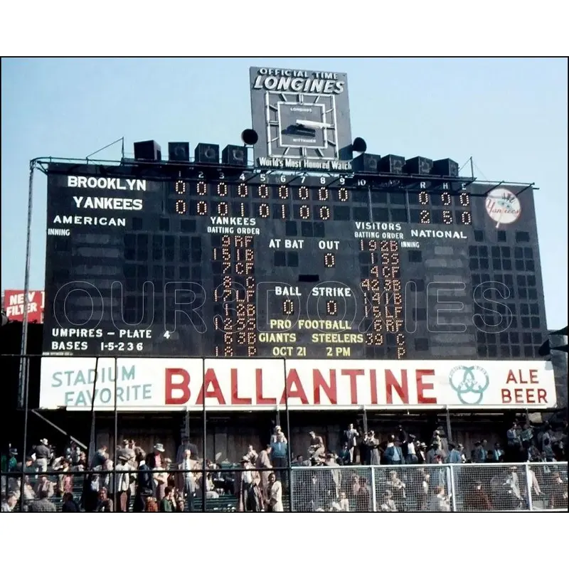 1956 Yankee Stadium 8X10 Photo - Larsen Perfect Game New York Yankees - 1430