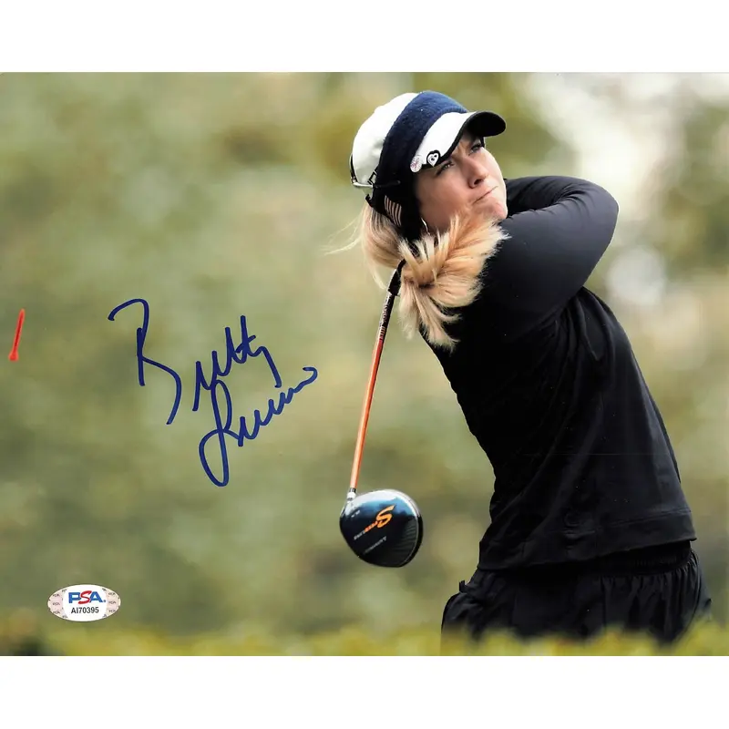 Brittany Lincicome signed 8x10 photo PSA/DNA Autographed Golf