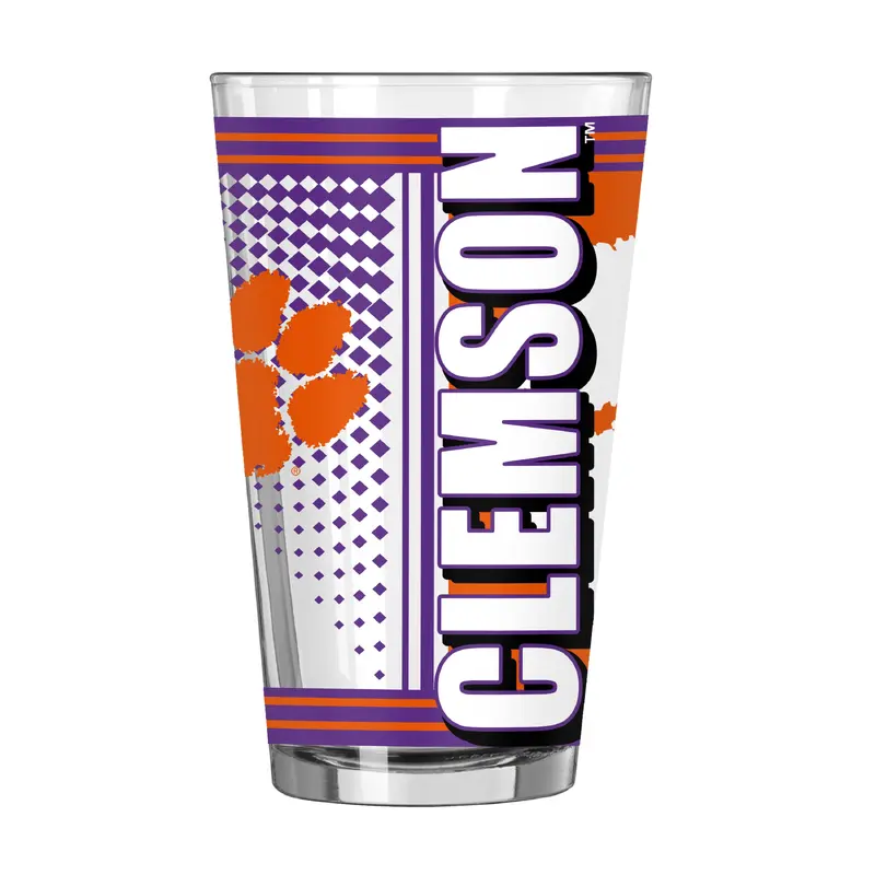 Clemson 16oz Hero Pint Glass