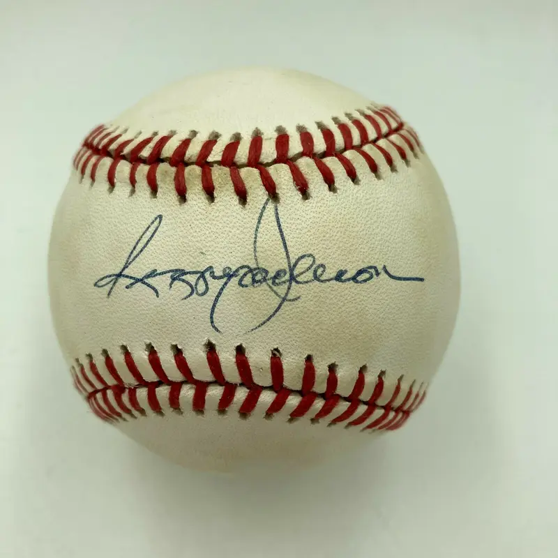 Reggie Jackson Signed American League Baseball JSA COA