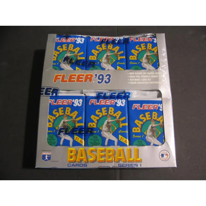 1993 Fleer Baseball Series 1 Jumbo Box
