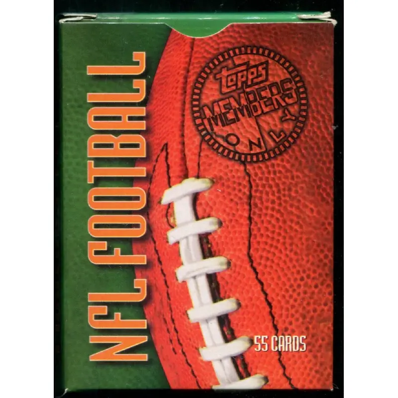 1997 Topps Stadium Club Football Members Only Factory Set (55)
