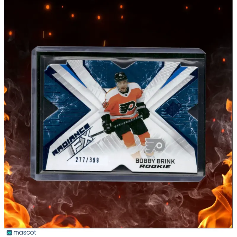 2022-23 Upper Deck SPx Bobby Brink Radiance FX Blue Rookie 277/399 #RFX-67