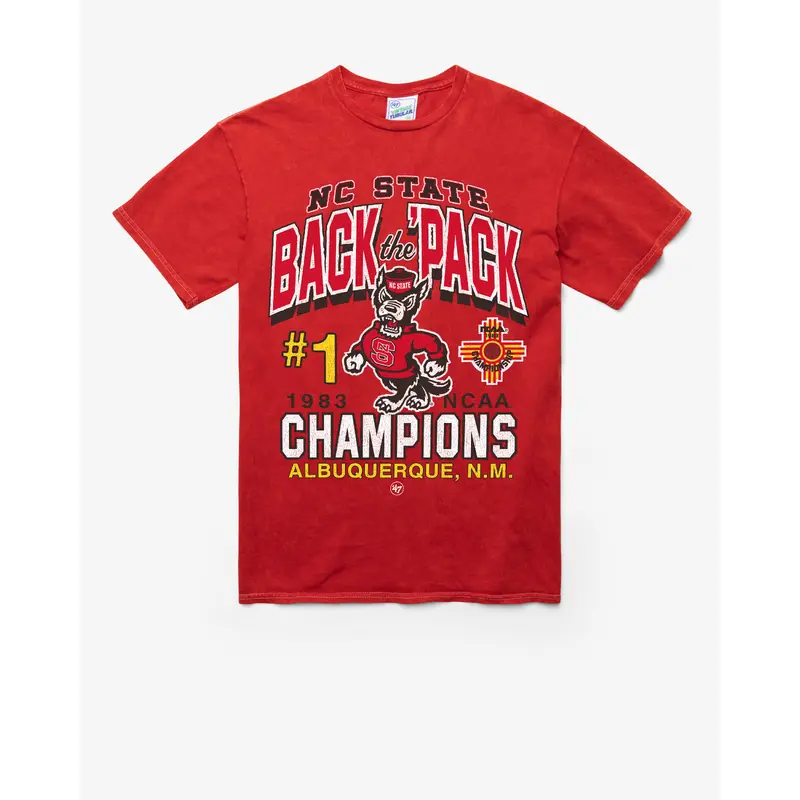 NORTH CAROLINA STATE WOLFPACK LOCKER '47 VINTAGE TUBULAR TEE