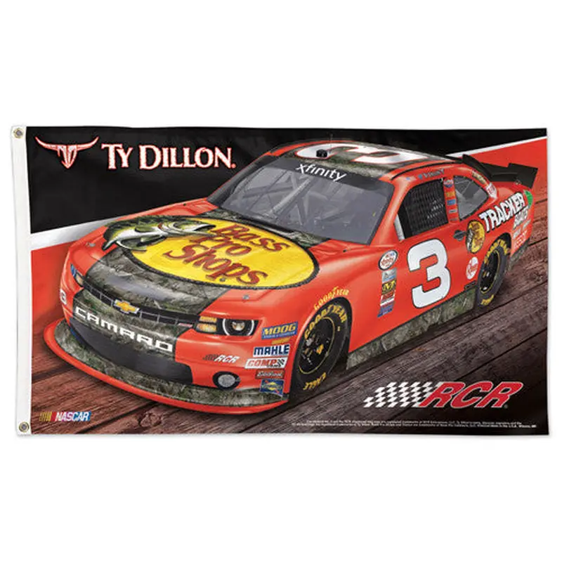 Ty Dillon NASCAR Bass Pro Shops #3 Official HUGE 3'x5' Deluxe-Edition FLAG - Wincraft