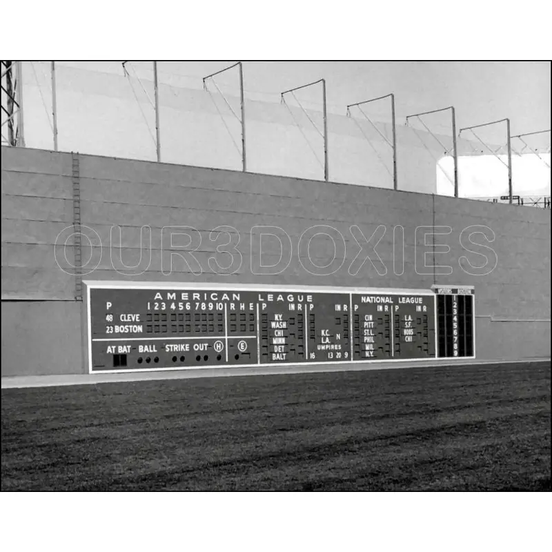 1965 Fenway Park 11X14 Photo - Green Monster Boston Red Sox - 1088