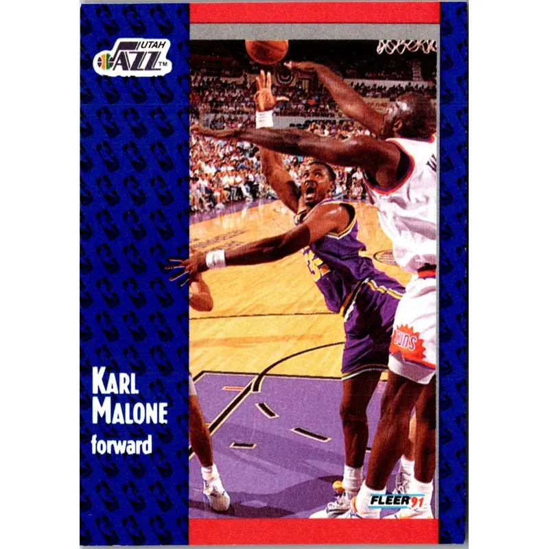 1991 Fleer Karl Malone #201