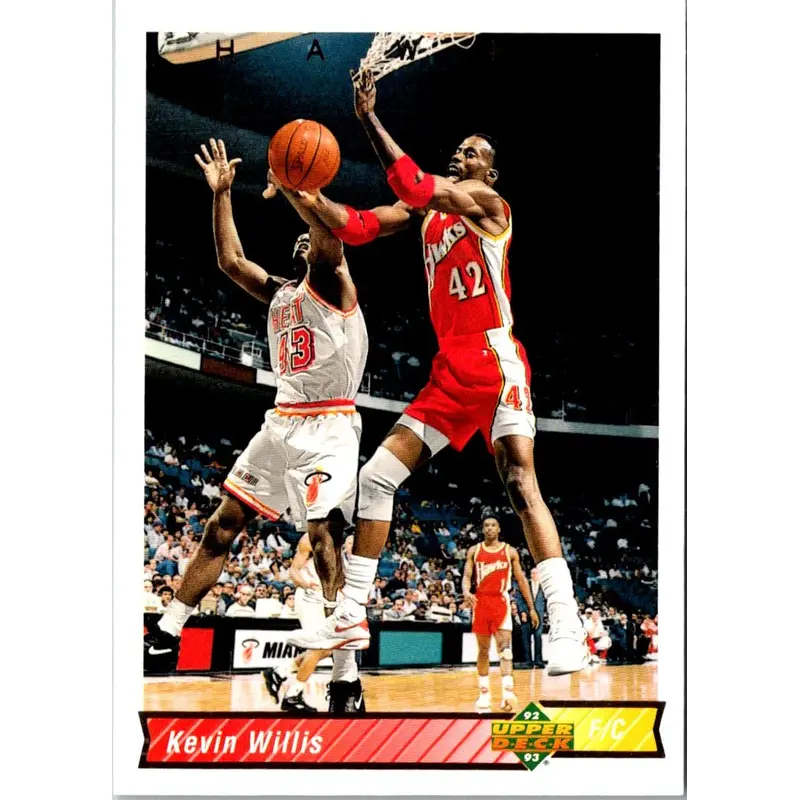 1992 Upper Deck Kevin Willis #397
