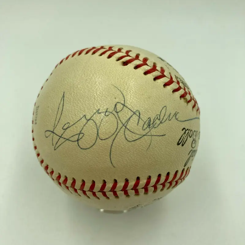 1960's Reggie Jackson Rookie Signed Baseball With JSA COA
