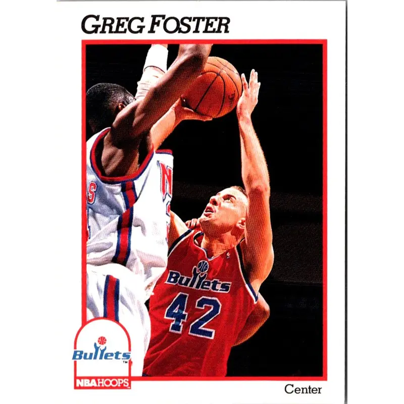 1991 Hoops Greg Foster #445