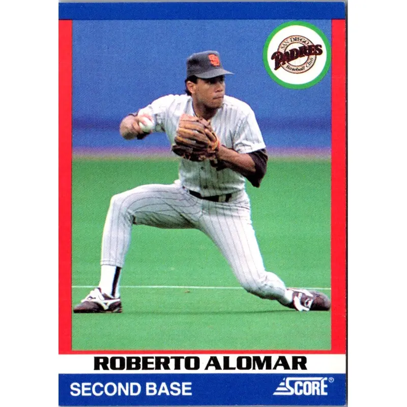 1991 Score 100 Superstars Roberto Alomar #100