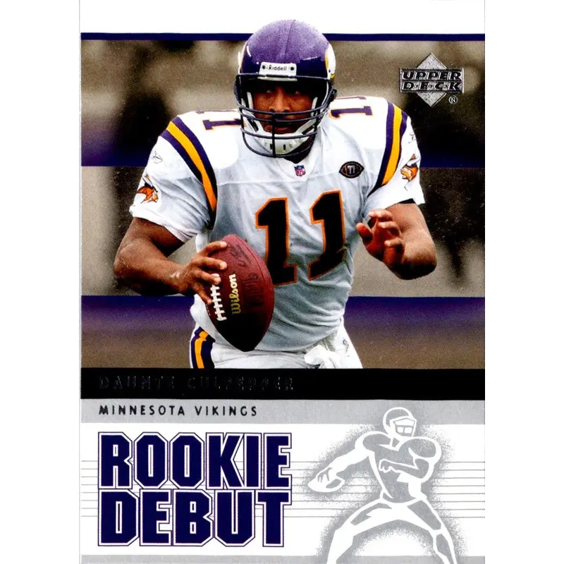 2005 Upper Deck Rookie Debut Daunte Culpepper #54