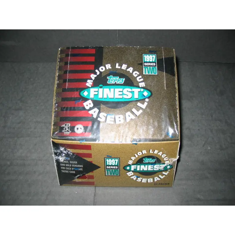 1997 Topps Finest Baseball Series 2 Box (Hobby)