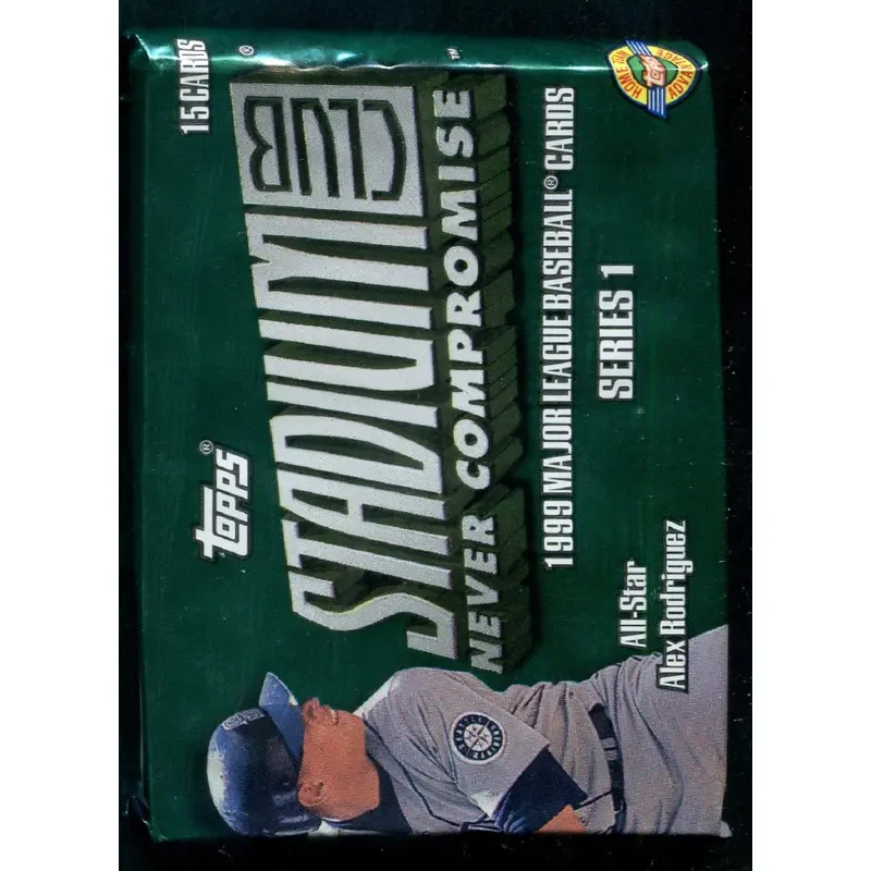1999 Topps Stadium Club Baseball Unopened Series 1 Jumbo Pack (HTA) (15)