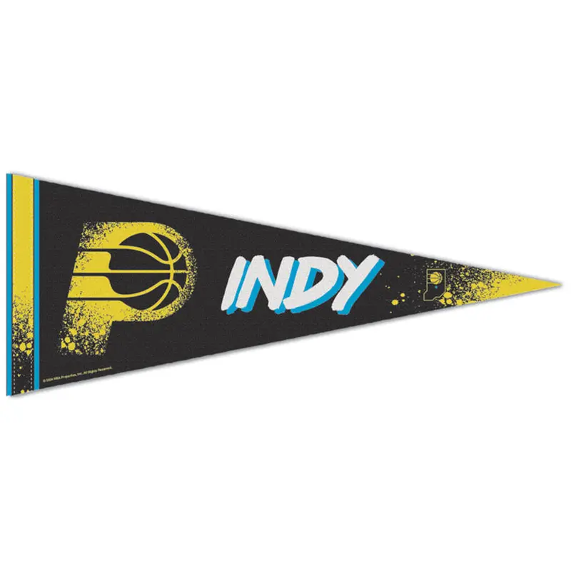 Indiana Pacers 2023-24 NBA City Edition Style Premium Felt Pennant - Wincraft