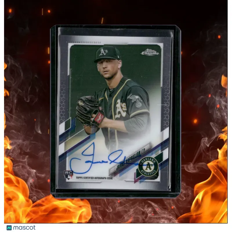 2021 Topps Chrome James Kaprielian Rookie Auto #RA-JK