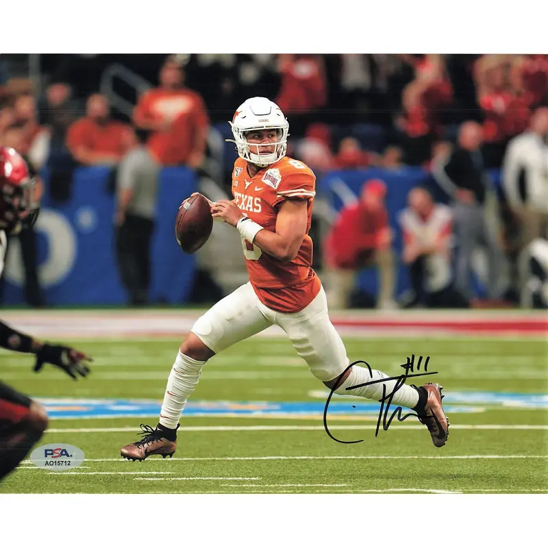 CASEY THOMPSON signed 8x10 photo PSA/DNA Texas Longhorns Autographed