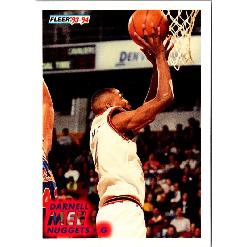 1993 Fleer Darnell Mee #277 Rookie
