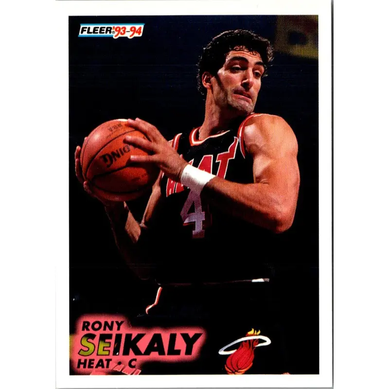 1993 Fleer Rony Seikaly #111