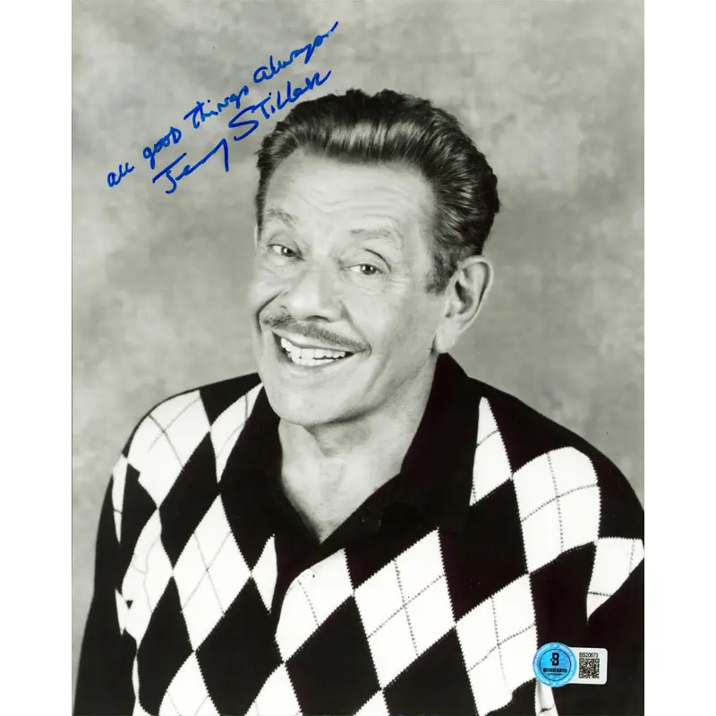 Jerry Stiller King Of Queens "All Good Things Always" Signed 8x10 Photo BAS