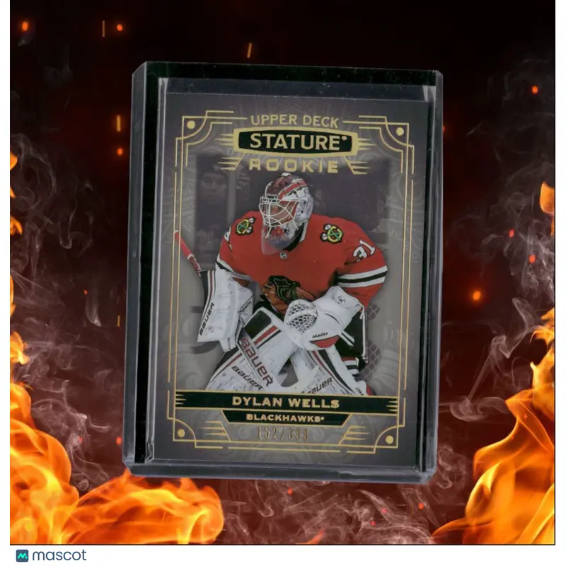 2022-23 Upper Deck Stature Dylan Wells Rookie 152/399 #126