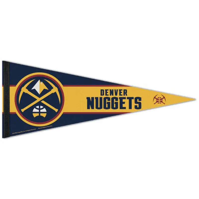 Denver Nuggets Official NBA Team Logo Premium Felt Pennant - Wincraft Inc.