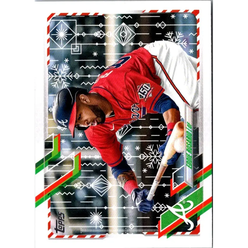 2021 Topps Holiday Eddie Rosario #HW19