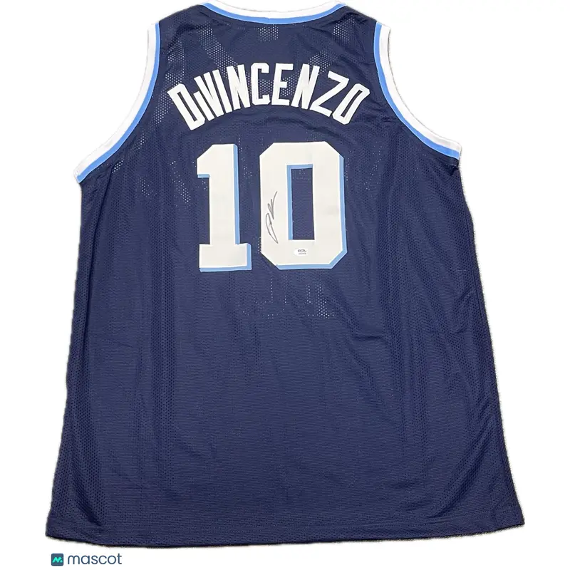 Donte Divencenzo Signed Jersey PSA Villanova Wildcats Autographed