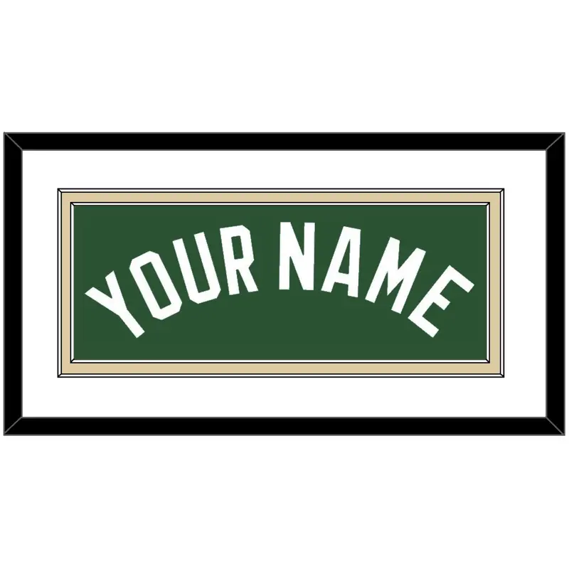 Milwaukee Name - Green Icon - Double Mat 1