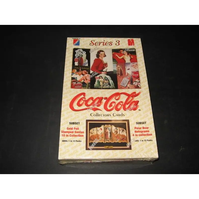 1994 Coca-Cola Collector Cards Series 3 Box