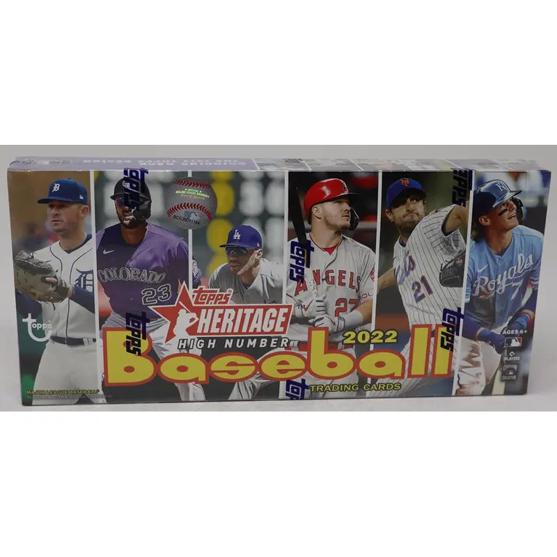 2022 Topps Heritage Baseball High Number Box (Hobby) (24/9)