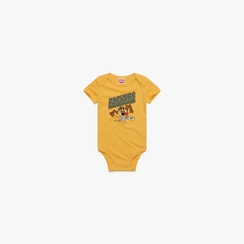 Looney Tunes Taz x Green Bay Packers Baby One Piece