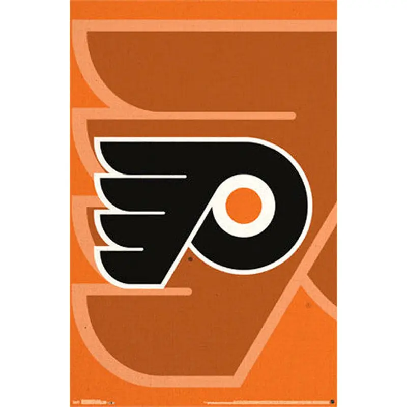 Philadelphia Flyers Official NHL Hockey Team Logo Poster - Trends International