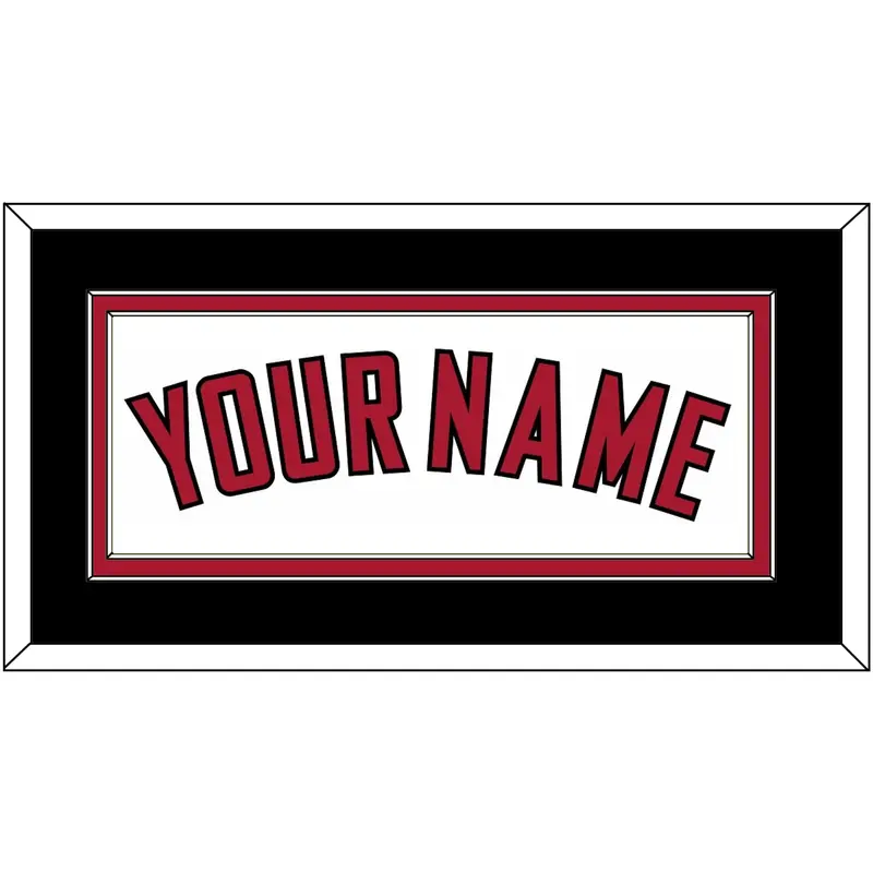 Arizona Name - Home White (2020-2023) - Double Mat 3