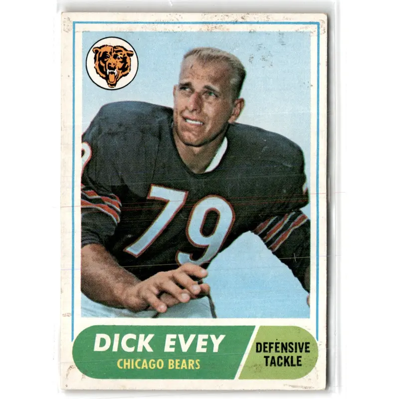 1968 Topps Dick Evey #205