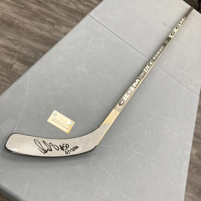 Alex Ovechkin Signed #50 4/13/06 Authentic Game Model Hockey Stick Steiner