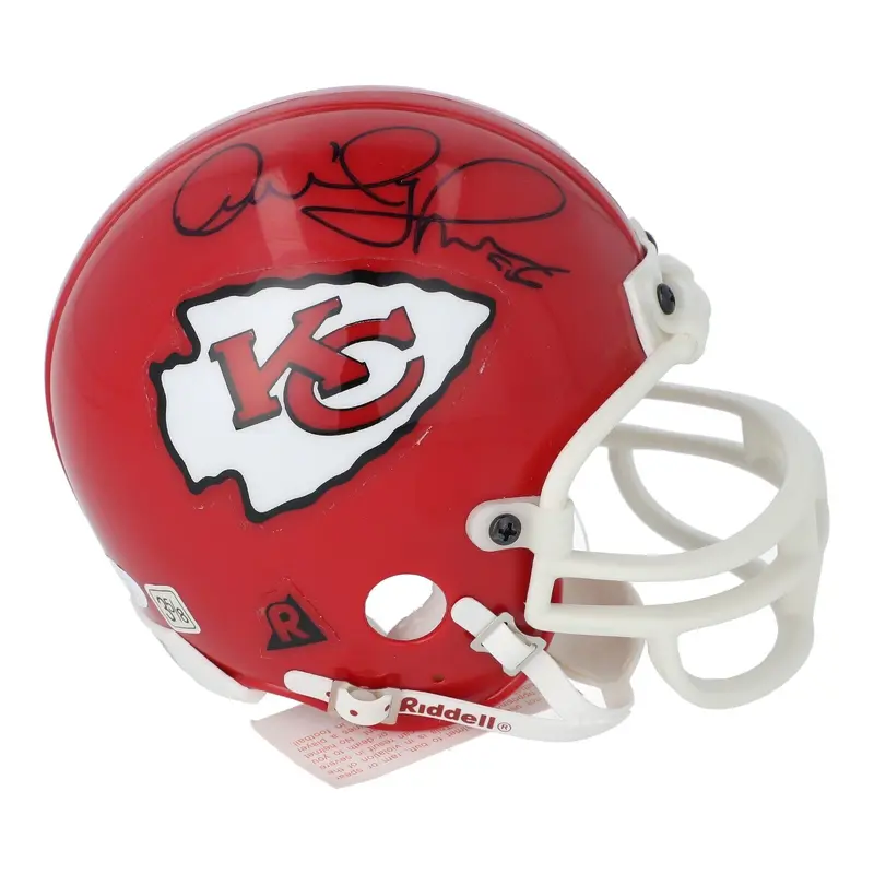 Derrick Thomas Signed Kansas City Chiefs Riddell Mini Helmet JSA COA