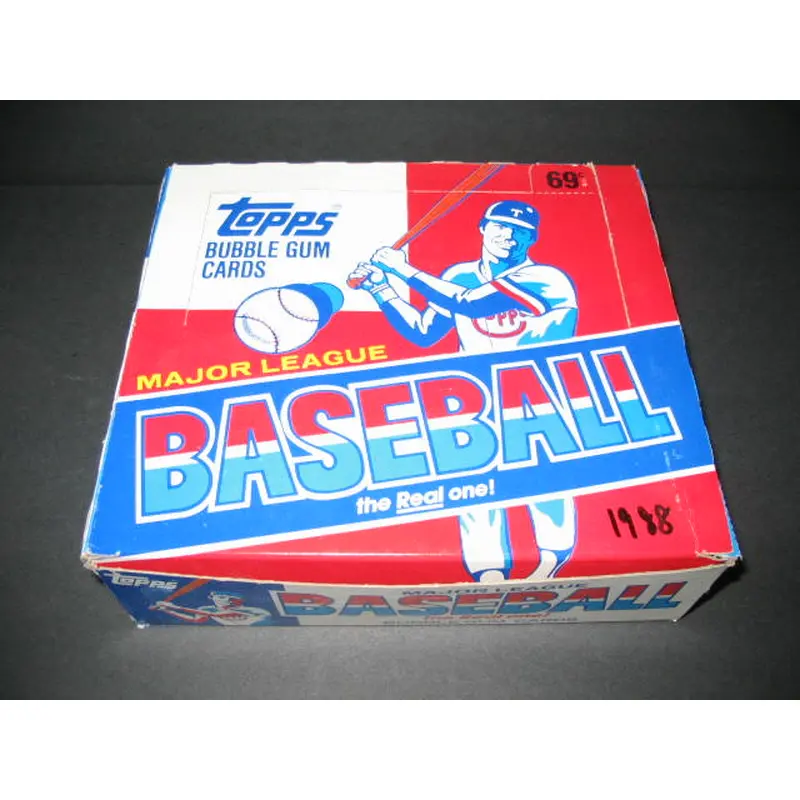 1988 Topps Baseball Unopened Cello Box (Authenticate)